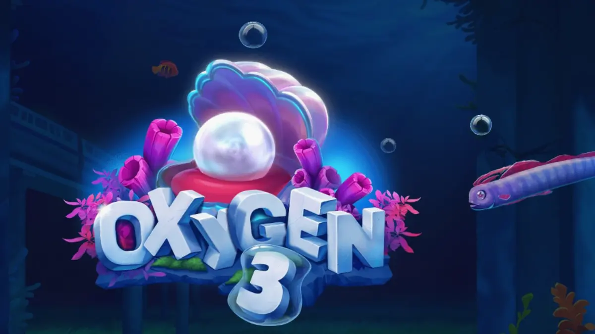 Pemandangan bawah laut futuristik di slot Oxygen 3